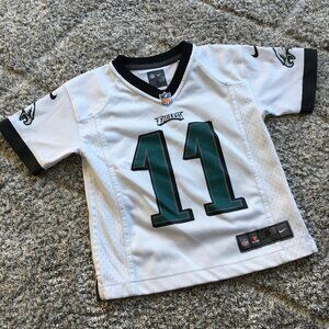 Philadelphia Eagles 11 Carson Wentz NFL On Field Jersey Youth S